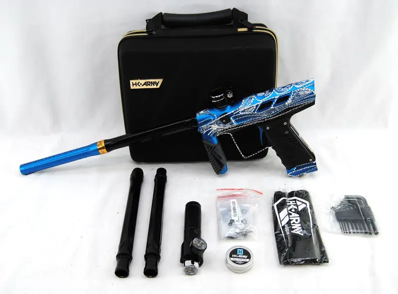 Used Hk Army / Bob Long Limited Edition Oliver Lang T-Rex V-Com - Only 12 Made!!! - Blue/Black 1