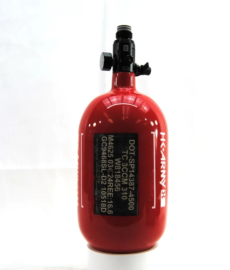 Used Hk Army Compressed Air 68Ci/4500Psi Tank - Red 2