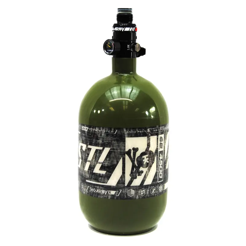 Used Hk Army Hstl 68Ci/4500Psi Tank - Olive 1