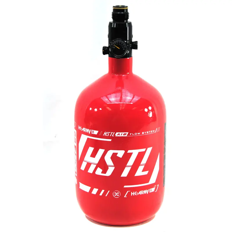 Used Hk Army Hstl Compressed Air 68Ci/4500Psi Tank - Red/White 1