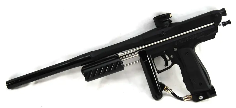 Used Inception Designs Autococker Pump Kryptonite Full Block - Matte Black 1