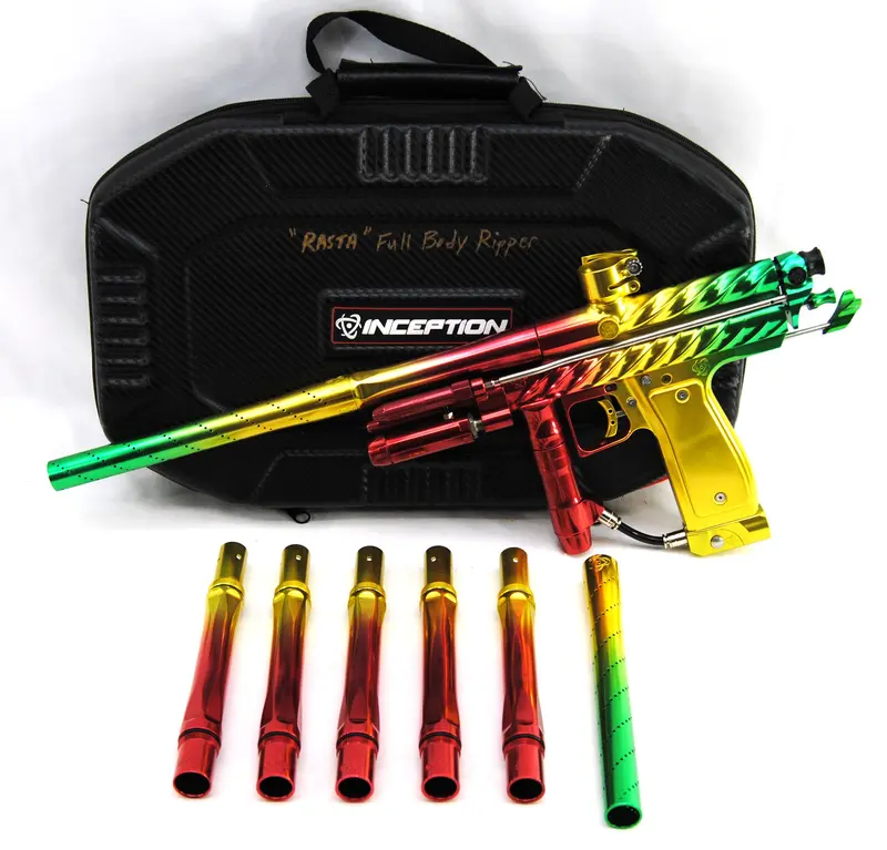 Used Inception Designs Full Body Ripper Autococker - Rasta 1