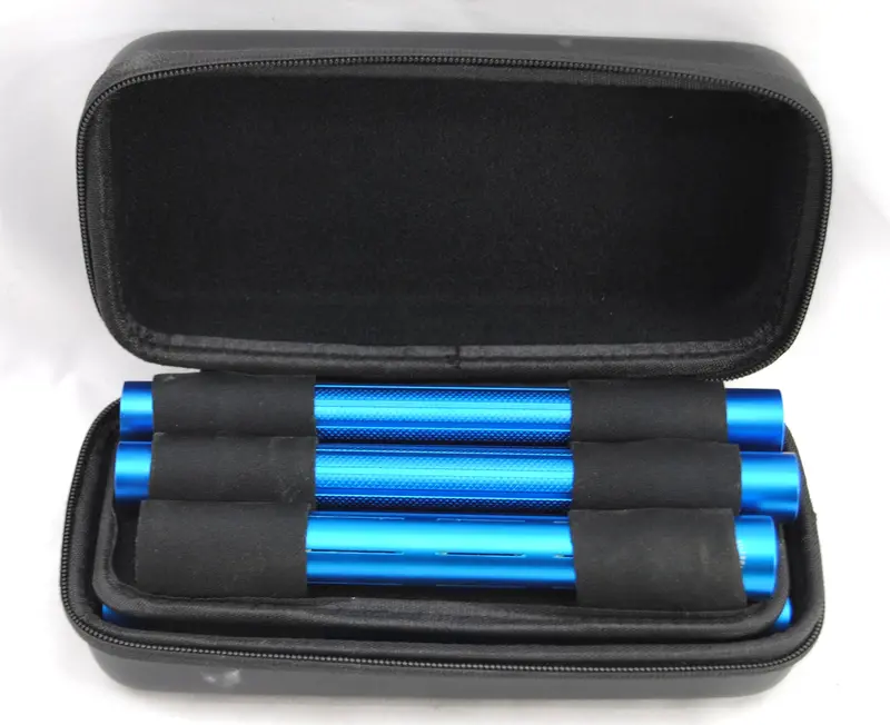 Used Infamous Pro Dna Silencio Barrel Kit A/C Thread - Gloss Blue 1