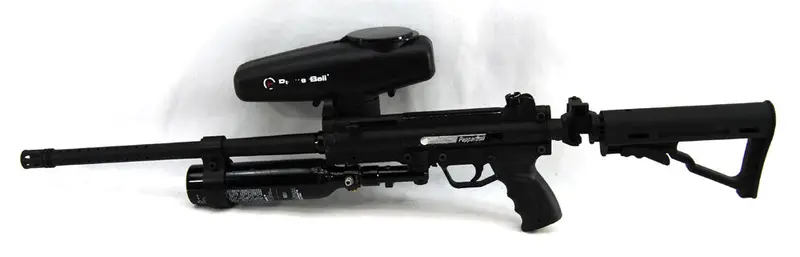 Used Pepperball Gun Tac 700 W/ Fs 90 Degree Rotary On/Off Asa 1