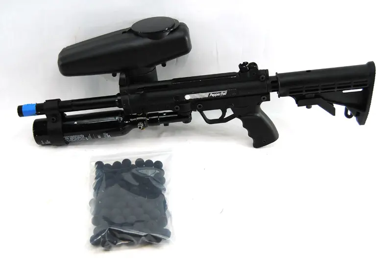 Used Pepperball Gun Tac 700 W/ Fs 90 Degree Rotary On/Off Asa 1