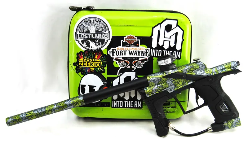 Used Planet Eclipse Etek 5 Paintball Marker - Stretch Poison 1