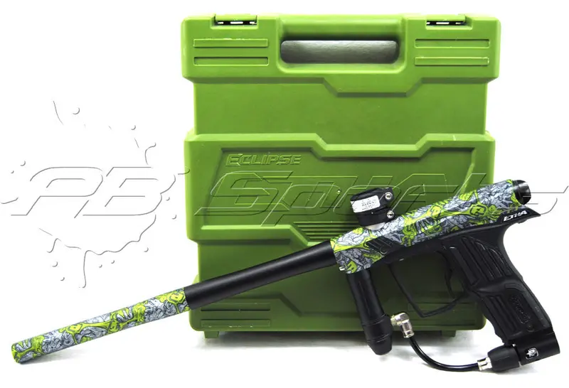 Used Planet Eclipse Etha - Green/Silver Zombie 1