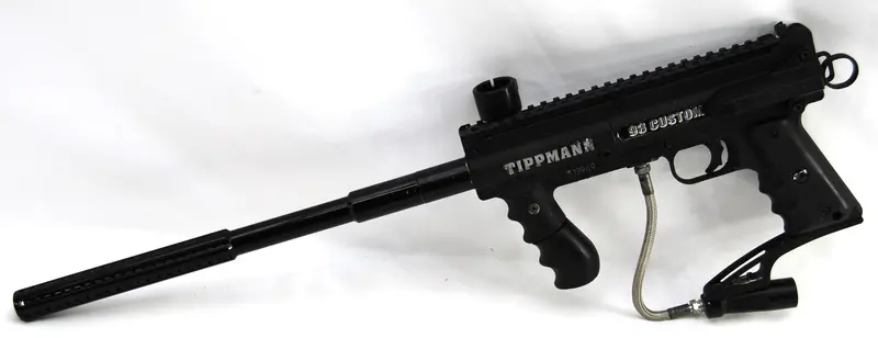 Used Tippmann 98 Custom W/ Upgrade - Black 1