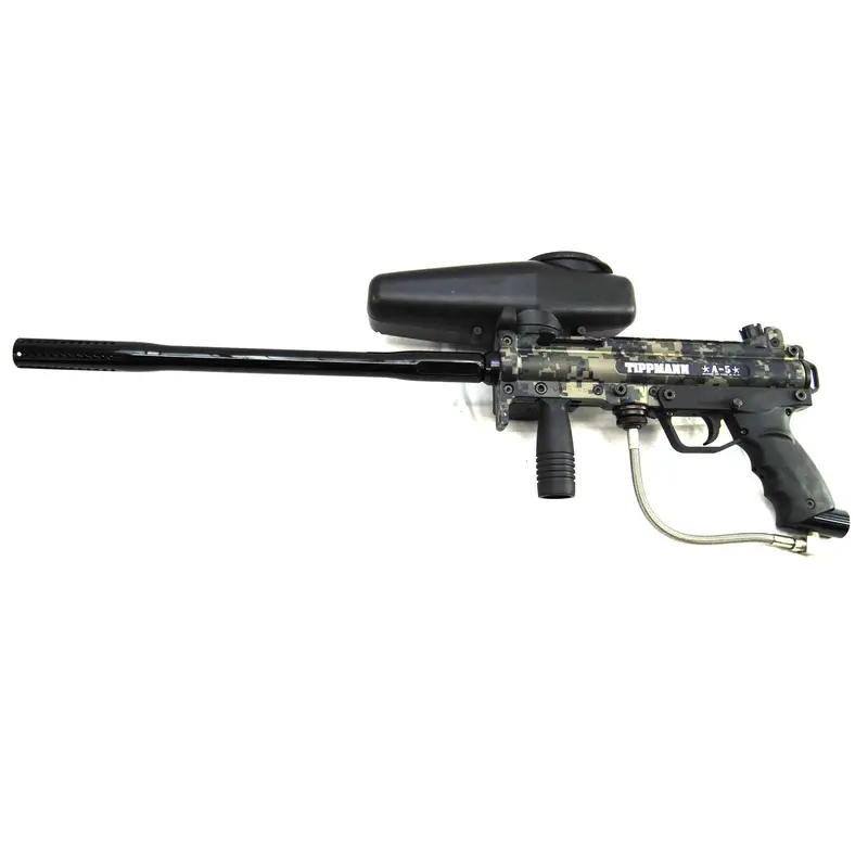 Used Tippmann A-5 Camo W/E-Grip 1
