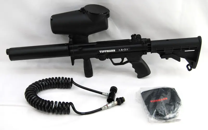 Used Tippmann A-5 Tactical - Black 1