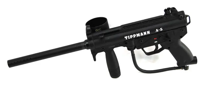 Used Tippmann A5 W/ Response Trigger - Black 1