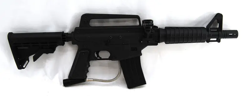 Used Tippmann Alpha Black Paintball Marker 1