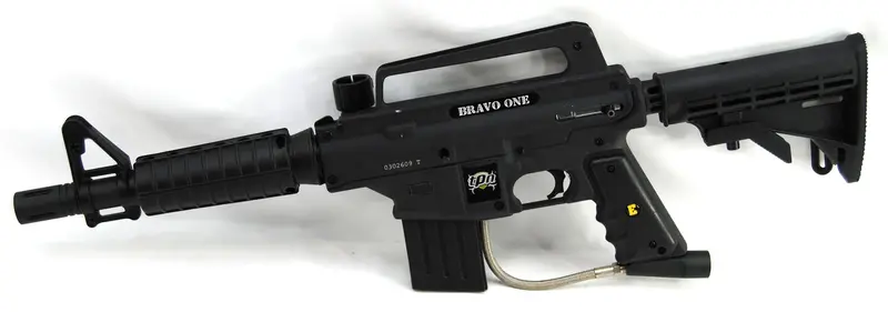 Used Tippmann Bravo One W/ E-Trigger - Black 1