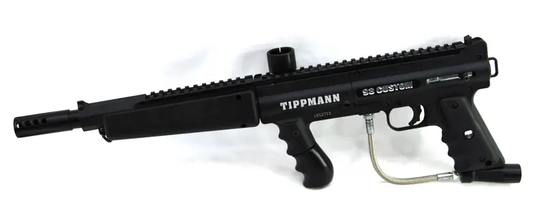 Used Tippmann Platinum Series W/ Flatline Barrel - Black 1