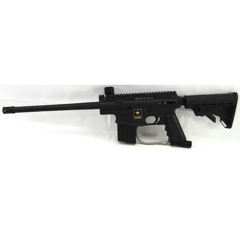 Used Tippmann Project Salvo Paintball Marker - Black 1