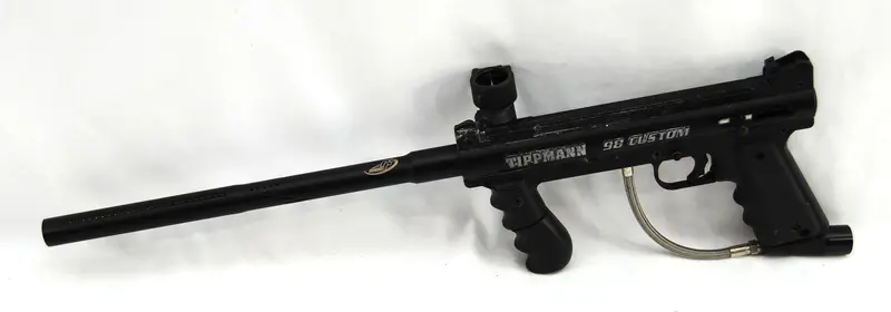Used Tippmann Sports 98 Custom W/ J&J Ceramic Barrel 1