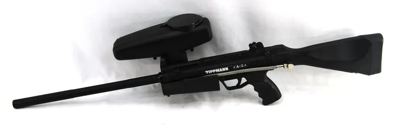 Used Tippmann Sports A-5 Tactical Paintball Marker 1