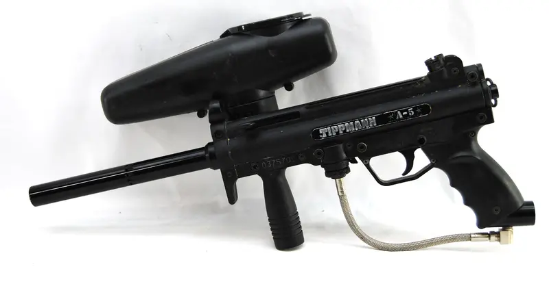 Used Tippmann Sports A-5 With E-Grip Electronic Grip Frame 1