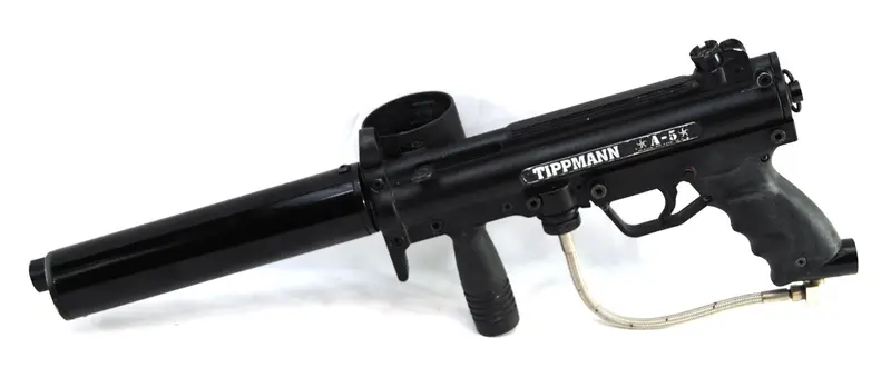 Used Tippmann Sports A5 W/ E-Grip & Flatline 1
