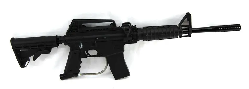 Used Tippmann Sports Alpha Black Elite W/ Sniper Barrel 2