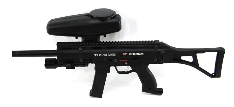 Used Tippmann Sports X7 Phenom W/ Flashlight - Black 1