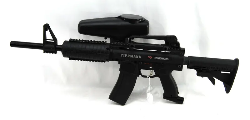 Used Tippmann Sports X7 Phenom W/ Upgrades- Black 1
