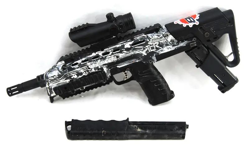 Used Tippmann Tcr Paintball Marker - Black 1