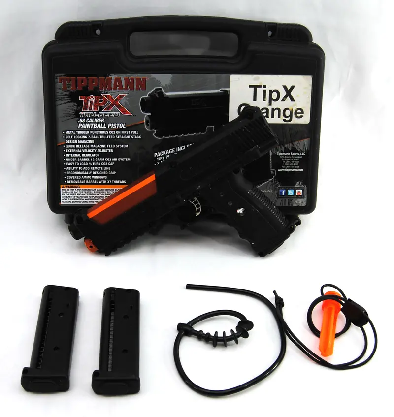 Used Tippmann Tipx Paintball Marker - Black 1
