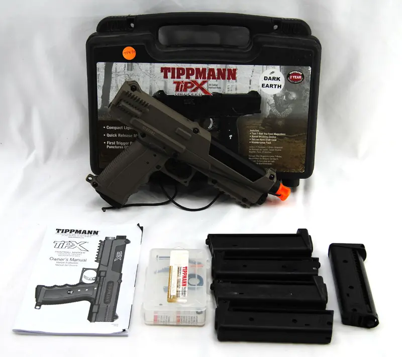 Used Tippmann Tipx Paintball Pistol - Dark Earth 2