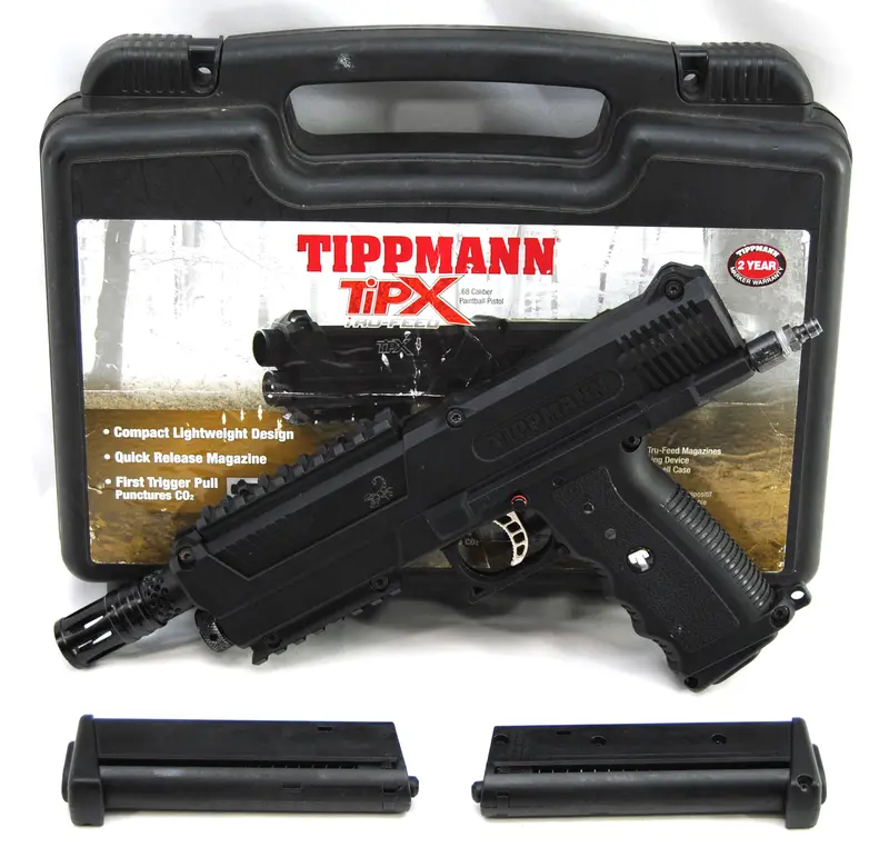 Used Tippmann Tipx W/ Remote Adapter - Black 1