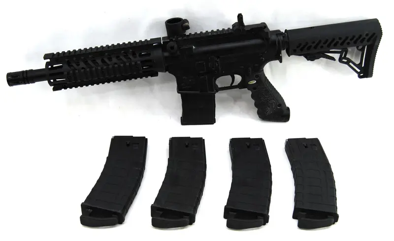 Used Tippmann Tmc Paintball Marker - Black 1