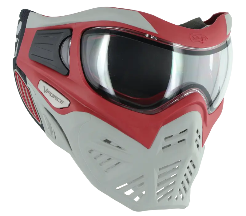V-Force Grill 2.0 Paintball Goggle - Thermal Clear Lens - Dragon (Red/Grey) 2