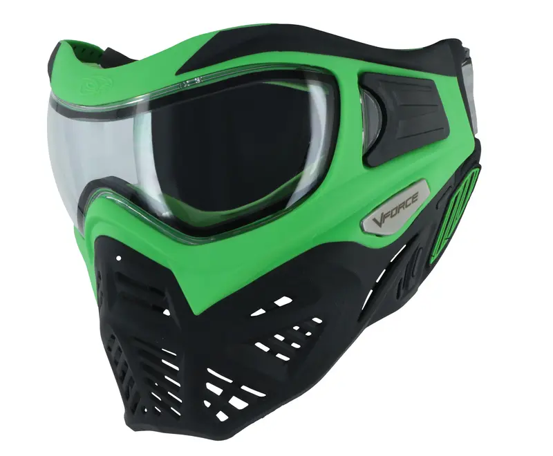 V-Force Grill 2.0 Paintball Goggle - Thermal Clear Lens - Venom (Green/Black) 1