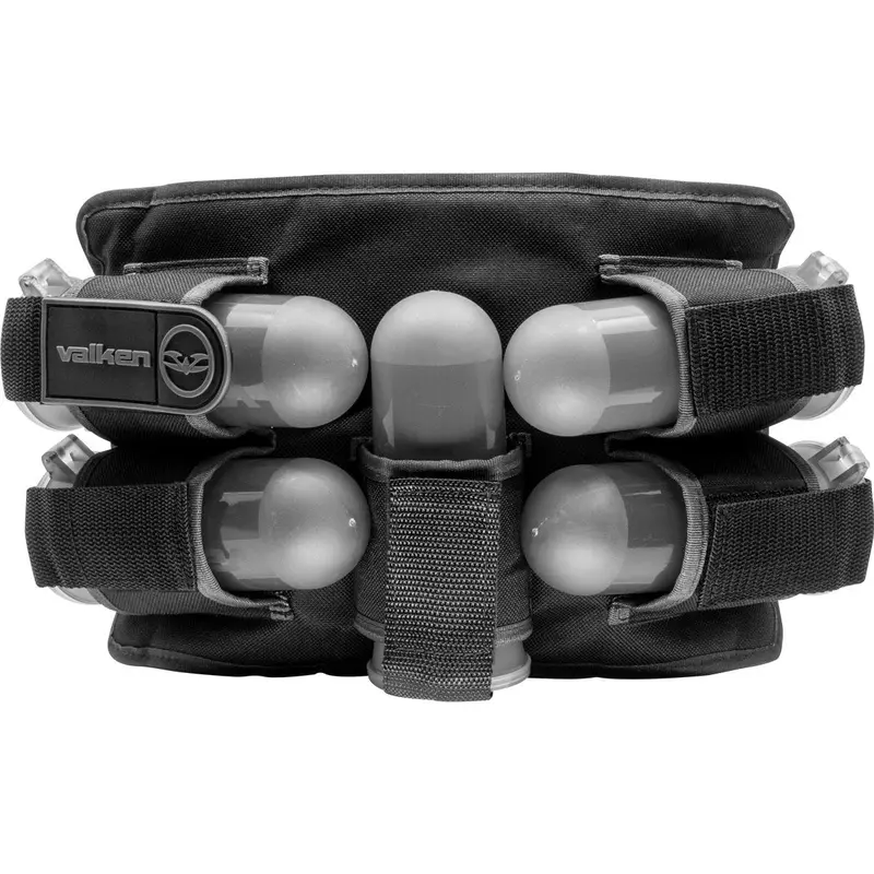 Valken Alpha 5 Pack .50 Cal Paintball Harness - Black/Grey 1