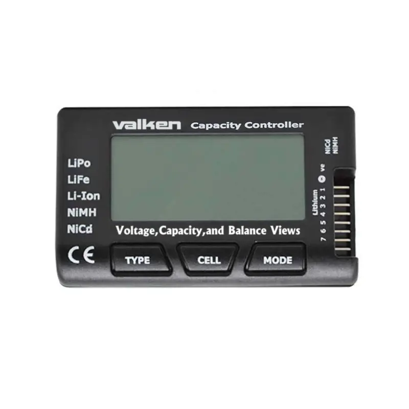 Valken Energy Battery Tester - Lipo, Li-Ion, & Nimh Compatible 1