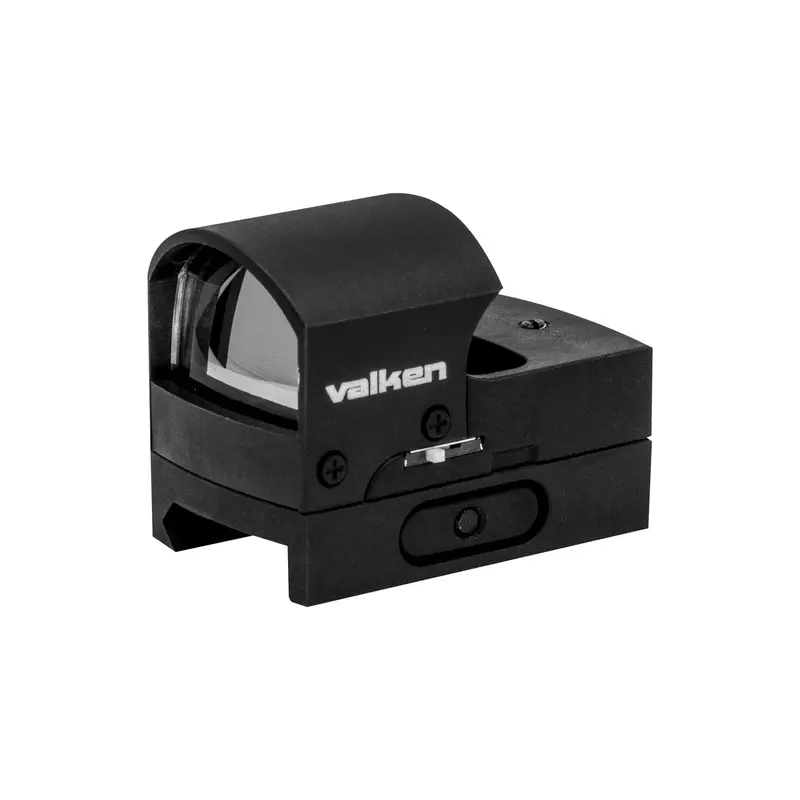 Valken Optics Mini Hooded Reflex Red Dot Molded Sight With Quick Disconnect Mount 1