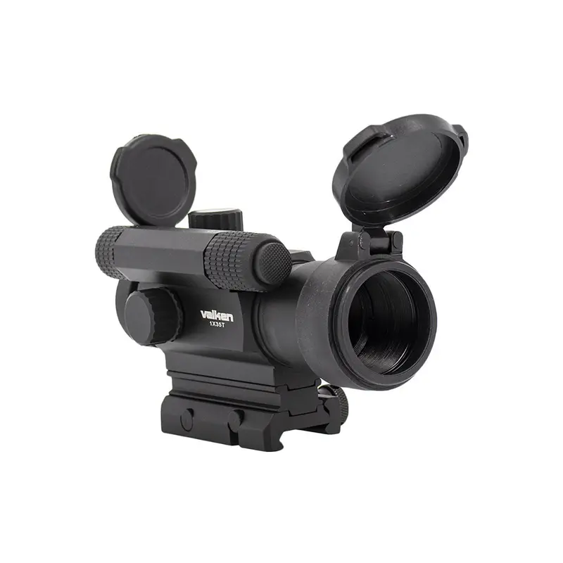 Valken Outdoor Red Dot Sight 1X35t Rail Mounted Optic For Airsoft And Paintball 1