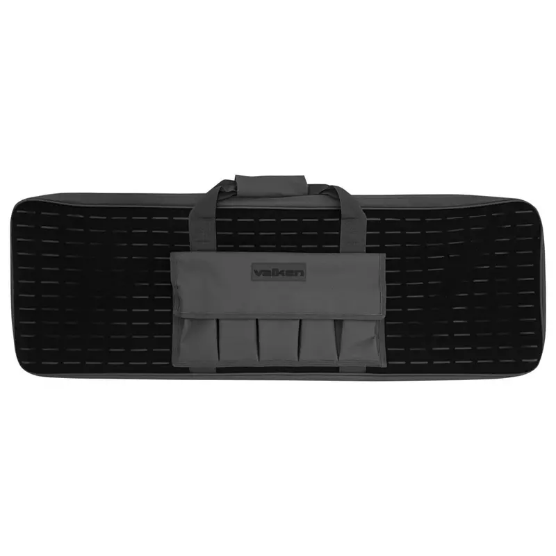 Valken Tactical 38" Zulu Patch Wall Airsoft Gun Case / Bag - Grey 1