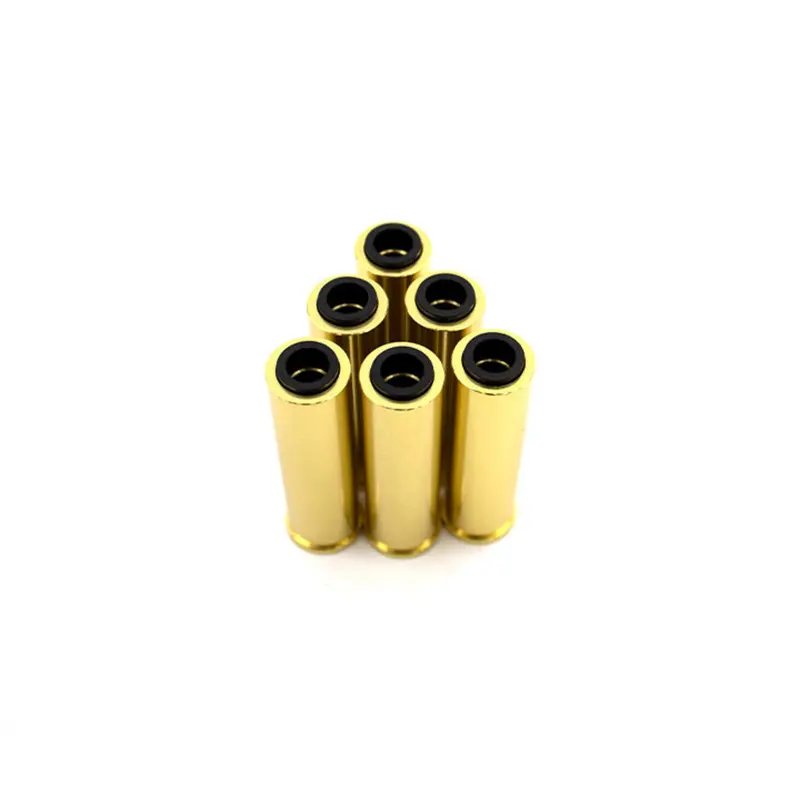 Valken Tactical Infinity Spare Brass Revolver Shells - 6 Pack (Green Gas) 1