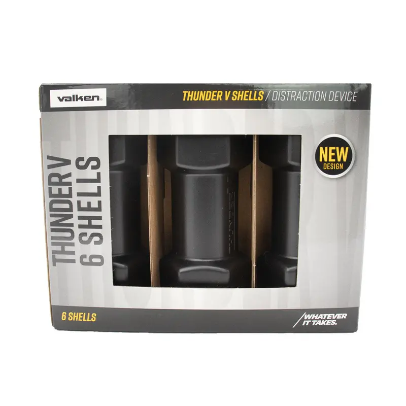 Valken Thunder V2 Co2 Sound Simulation Grenade Dumbbell Shells - 6 Pack (Shells Only) 1
