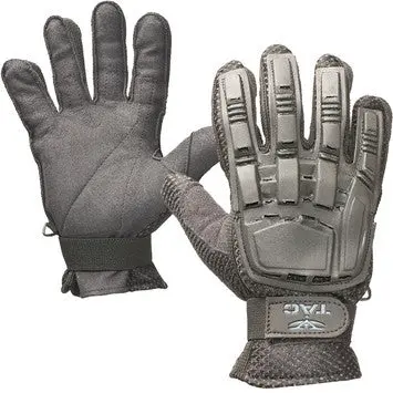 Valken V-Tac Full Finger Plastic Gloves - Black 1