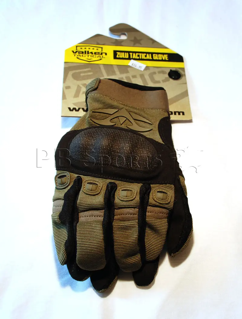 Valken Zulu Full Finger Gloves - Olive - Medium 2