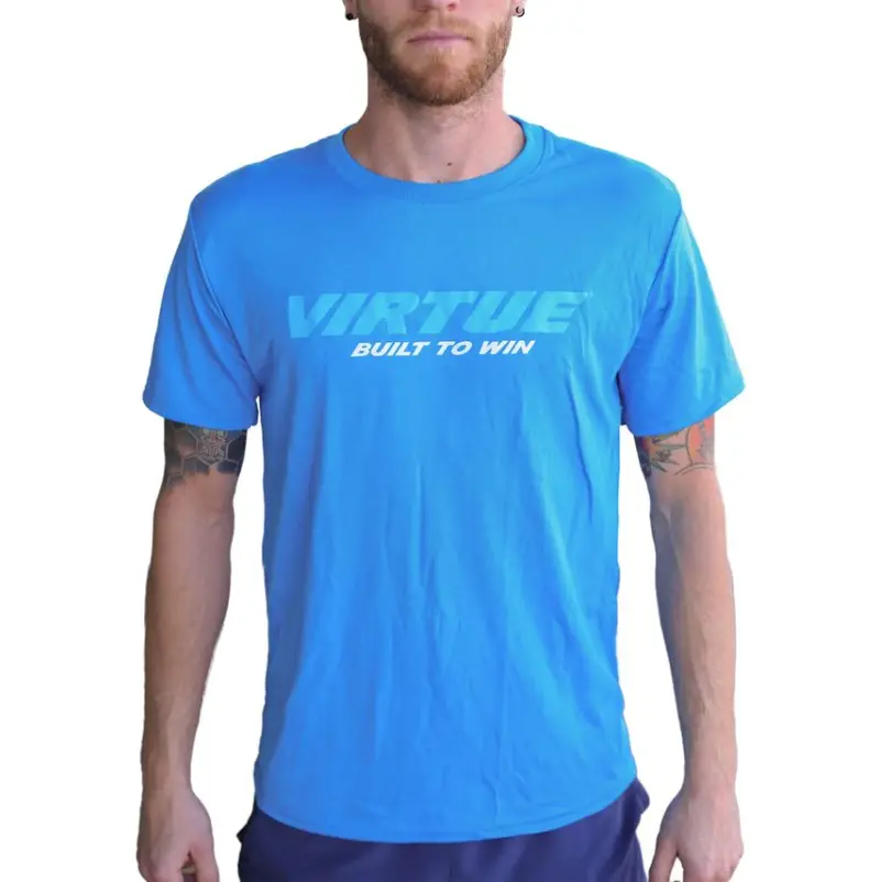 Virtue Built To Win Performance T-Shirt - Sapphire 1