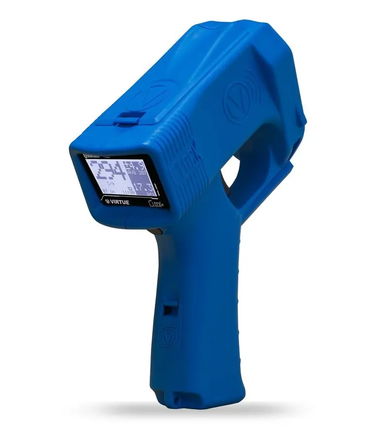 Virtue Clock Iii Paintball Chronograph - Cyan 1