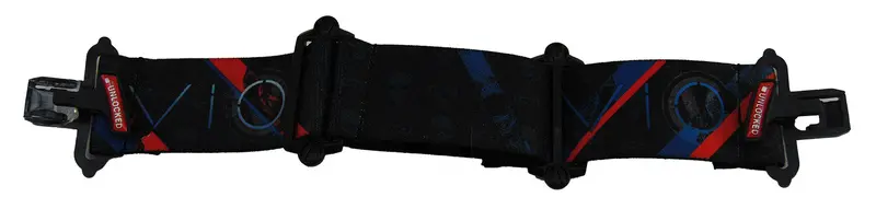 Virtue Vio Goggle System Replacement Strap - Blue Red Plaid 1