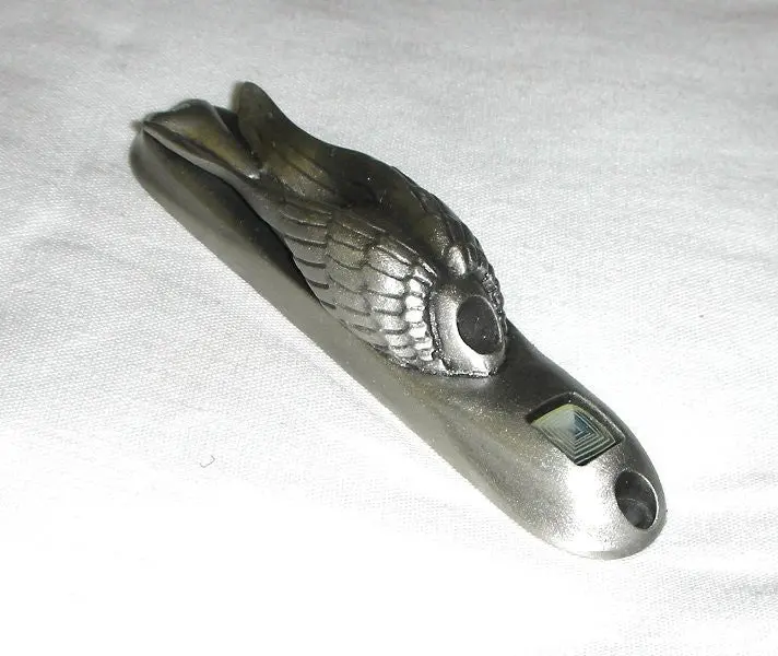 Wdp Angel Wings Sight Rail - Pewter 1