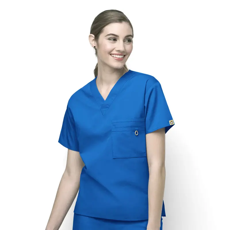 Wonderwink Origins Alpha-Unisex V-Neck Scrub Top- 4