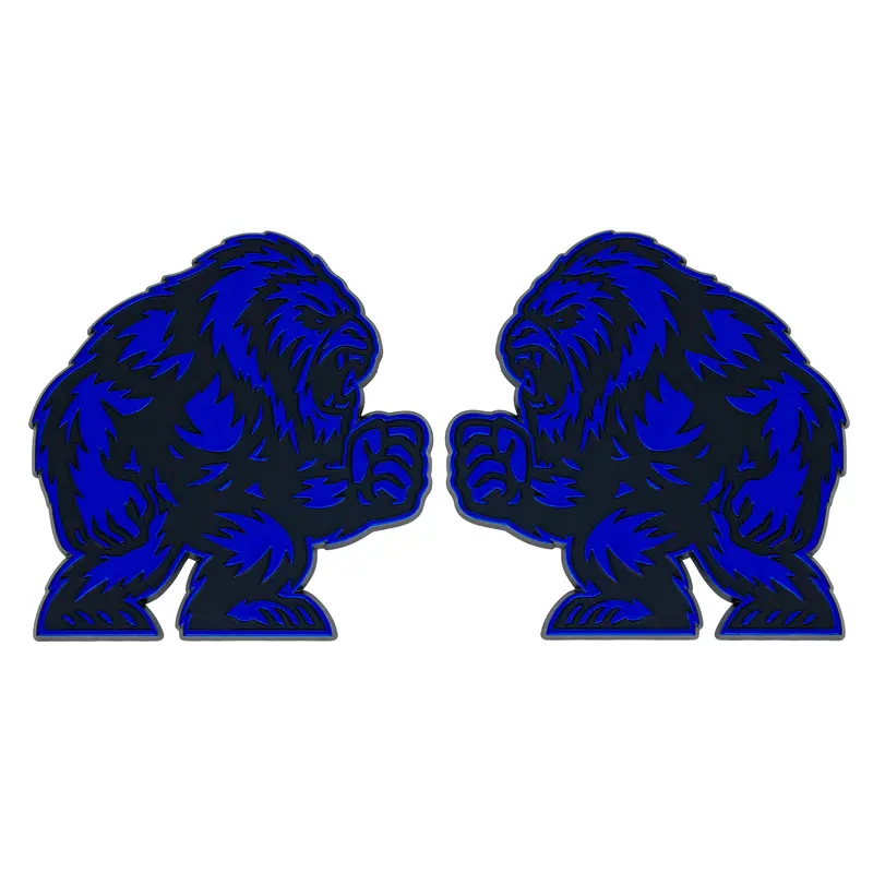 Yeti Emblem - Left & Right - Blue 1