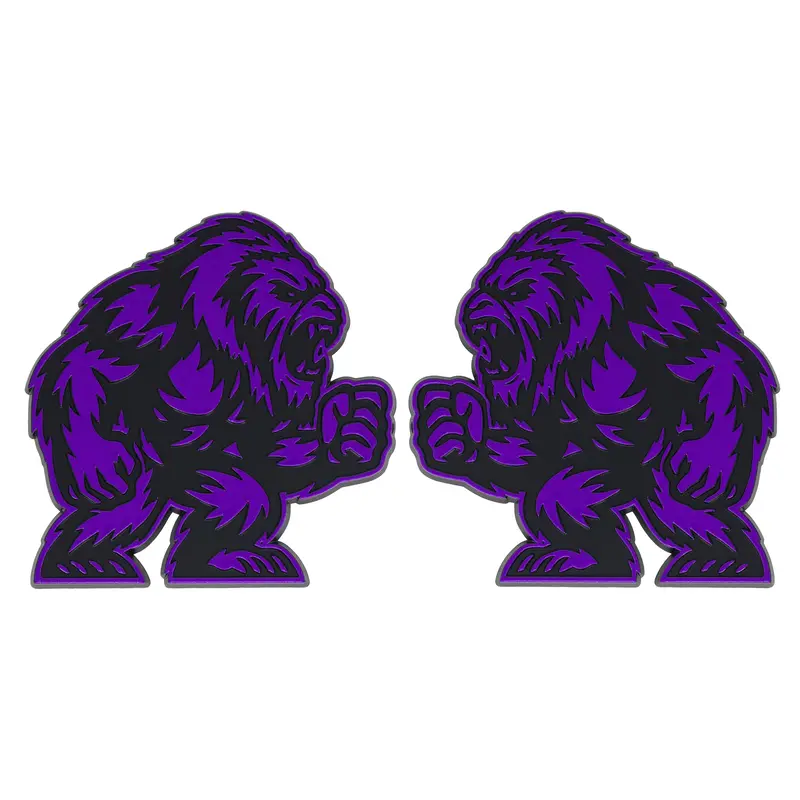 Yeti Emblem - Left & Right - Purple 1