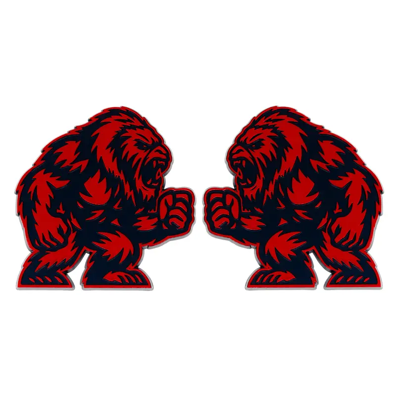 Yeti Emblem - Left & Right - Red 1